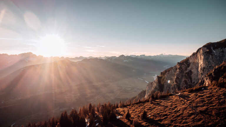 Sonnenuntergang Dobratsch