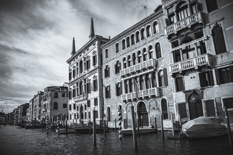 Kanal Häuser Venedig I